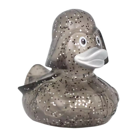 GLITTER BLACK STAR DUCK