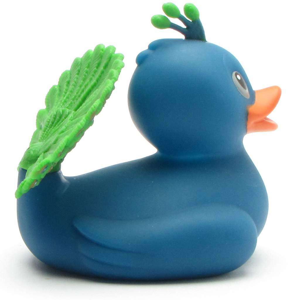 Peacock Rubber Duck