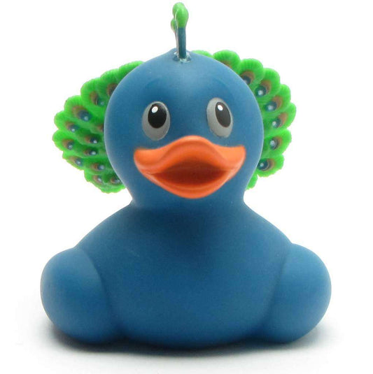 Peacock Rubber Duck