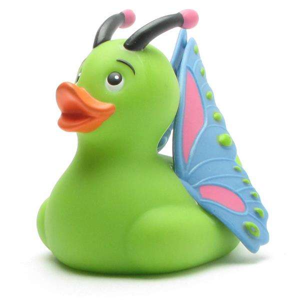 Butterfly Rubber Duck – Colorful Bath Toy for Kids, Gifts & Collectors