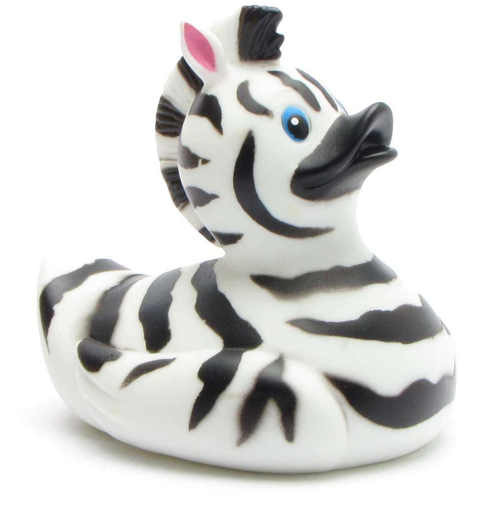 Zebra Rubber Duck – Unique Animal Bath Toy for Kids & Collectors