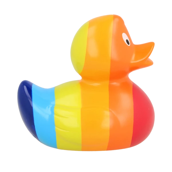 Rainbow Duck - GoneQwackers Rubber Duck Gift Shop