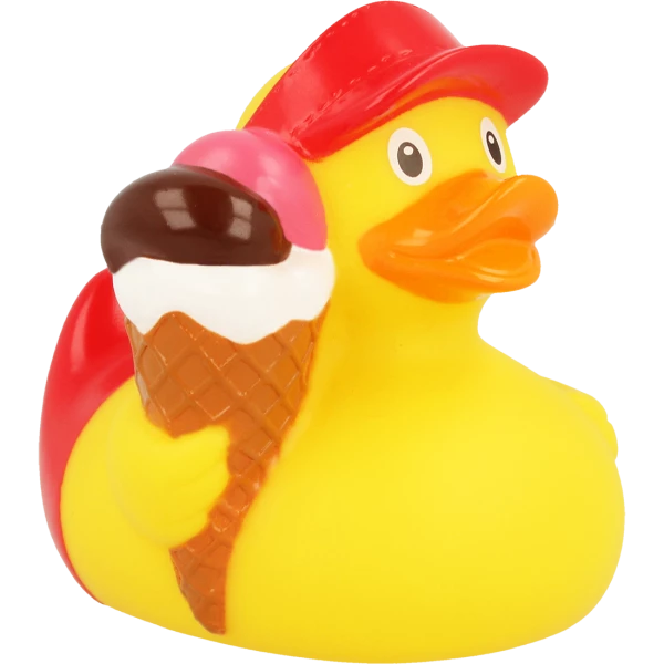 Ice Cream Duck - GoneQwackers Rubber Duck Gift Shop