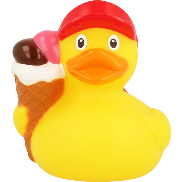 Ice Cream Duck - GoneQwackers Rubber Duck Gift Shop