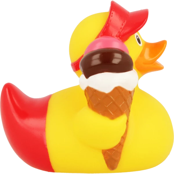 Ice Cream Duck - GoneQwackers Rubber Duck Gift Shop