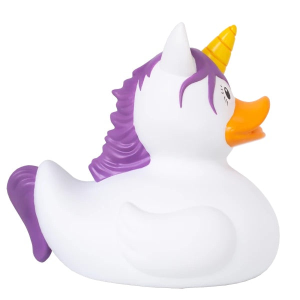 XXL UNICORN DUCK, WHITE - GoneQwackers Gift Store