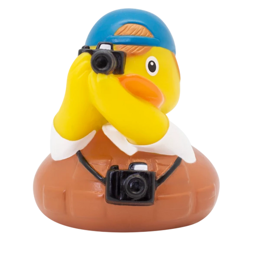 Photographer Duck - GoneQwackers Rubber Duck Gift shop