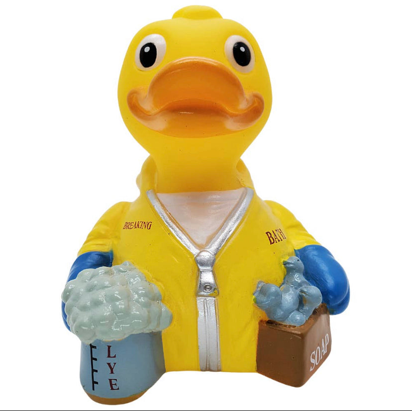 CelebriDuck, Breaking Bath - GoneQwackers Rubber Duck Gift shop