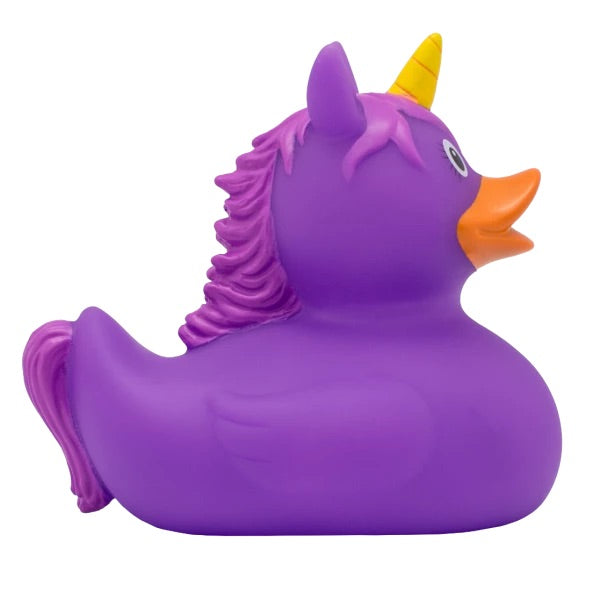 UNICORN DUCK, PURPLE - GoneQwackers Gift Store