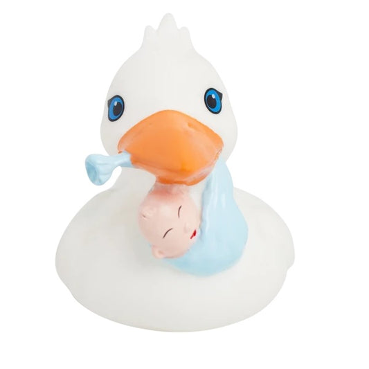 STORK DUCK WITH BABY - GoneQwackers Gift Store