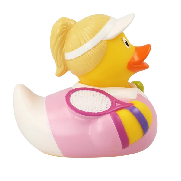 TENNIS PLAYER FEMALE DUCK - GoneQwackers Duck Gift shop
