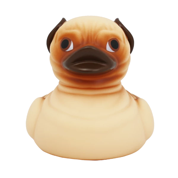 Pug Duck - GoneQwackers Rubber Duck Gift shop