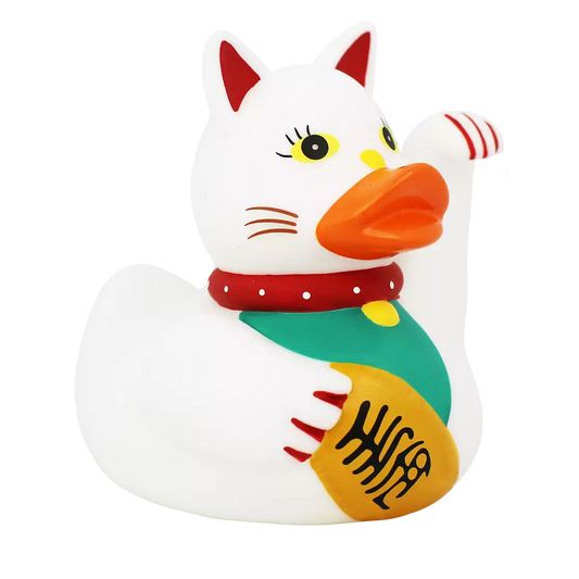 Lucky Cat Duck - GoneQwackers Rubber Duck Gift shop