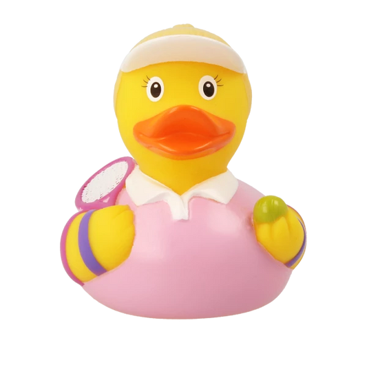 TENNIS PLAYER FEMALE DUCK - GoneQwackers Duck Gift shop