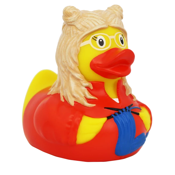 Knitting Duck - GoneQwackers Rubber Duck Gift shop