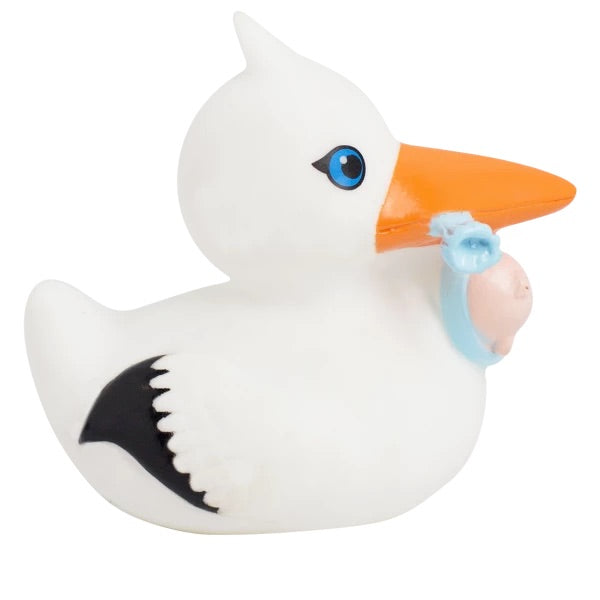 STORK DUCK WITH BABY - GoneQwackers Gift Store