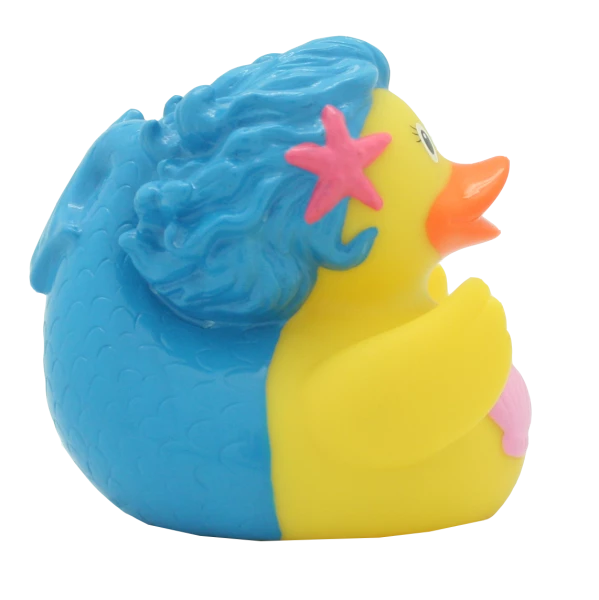 Mermaid Duck, Blue - GoneQwackers Rubber Duck Gift shop