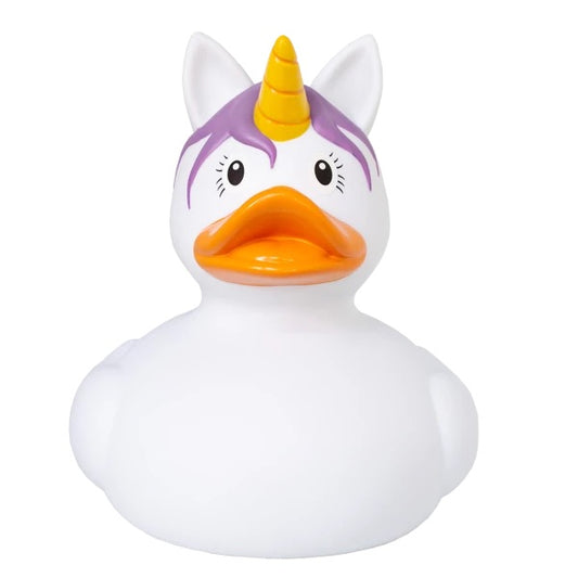 XXL UNICORN DUCK, WHITE - GoneQwackers Gift Store