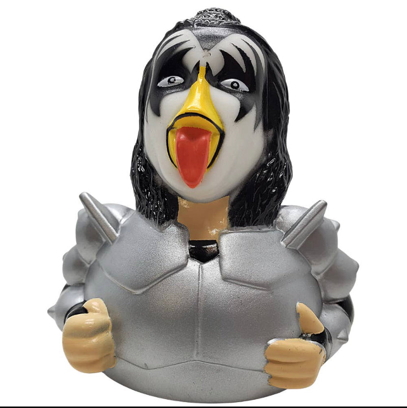 CelebriDuck, Gene Simmons Kiss Duck - GoneQwackers Rubber Duck Gift shop