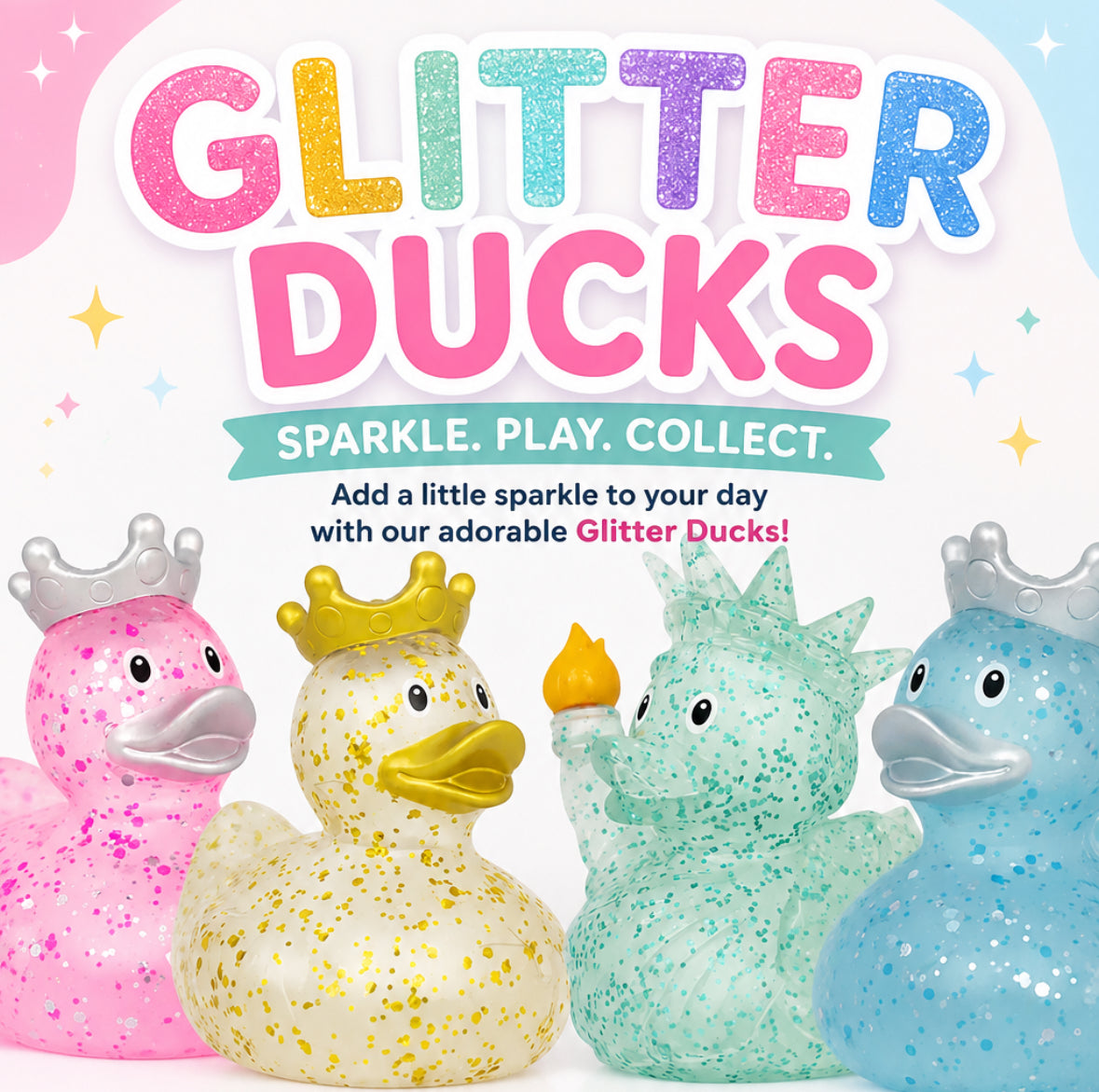 Glitter Ducks