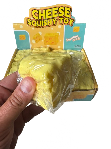Slow Rise Squishy Cheese Small 5cm