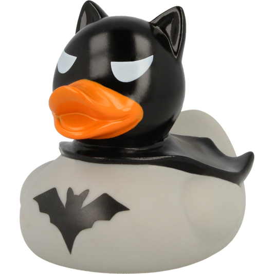 Dark Grey Bat Rubber Duck