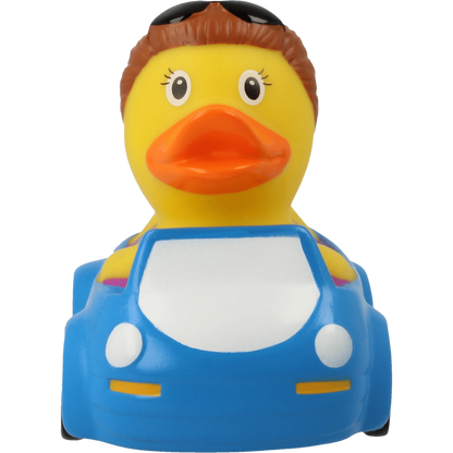 Car Driver Female Rubber Duck