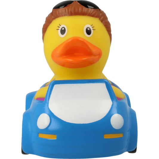 Car Driver Female Rubber Duck