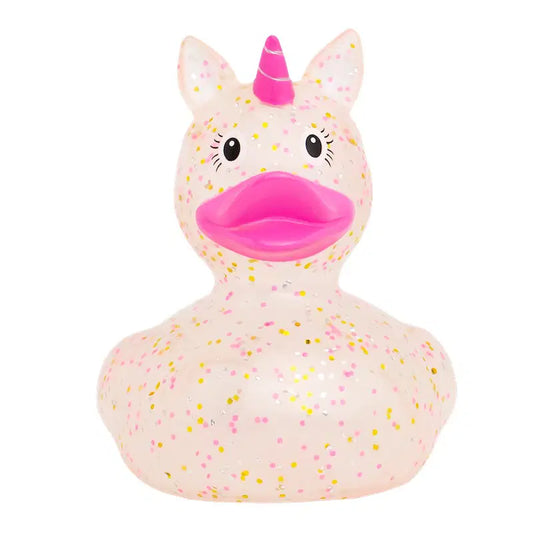 Glitter Unicorn Pink Duck