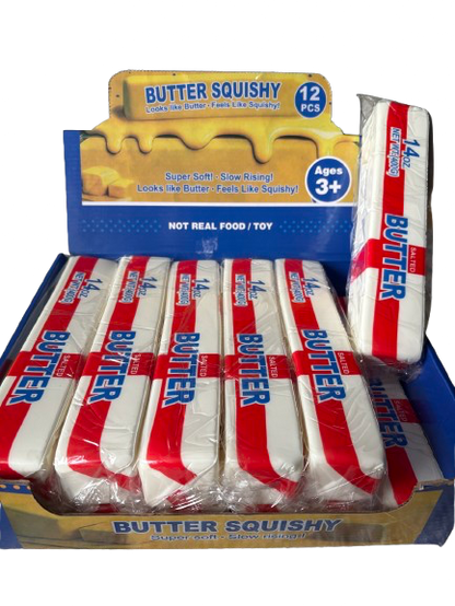 England Butter Large Slow Rising Squishy Toy 23cm (Sold Separately)