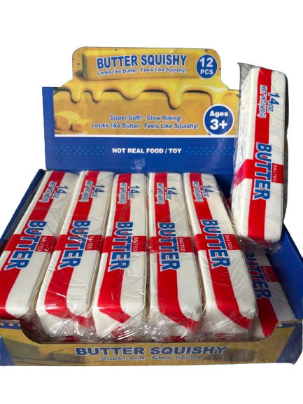 England Butter Large Slow Rising Squishy Toy 23cm (Sold Separately)