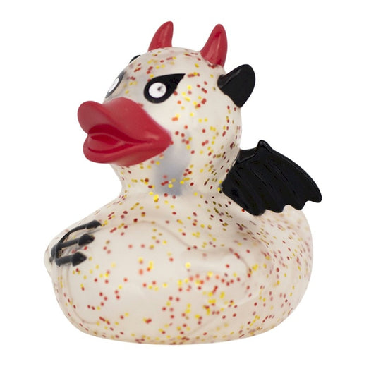 Glitter Devil Rubber Duck