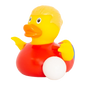 Football Star Rubber Duck, Red