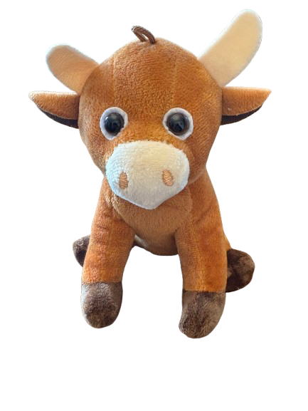 HIGHLAND COW PLUSH 17CM 6"