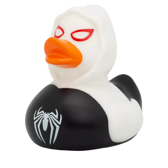 BLACK SPIDY DUCK, WHITE