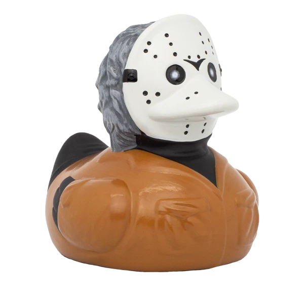 Grey Mask Rubber Duck