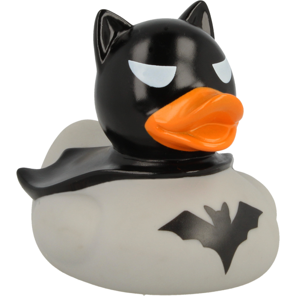 Dark Grey Bat Rubber Duck