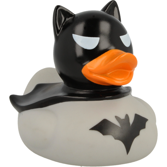 Dark Grey Bat Rubber Duck