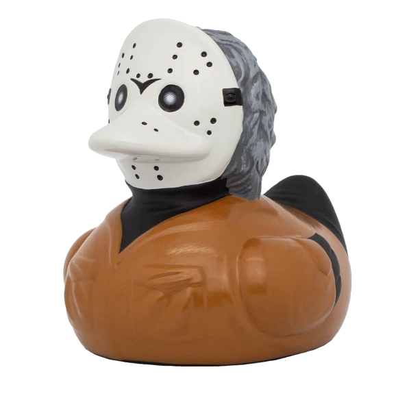 Grey Mask Rubber Duck