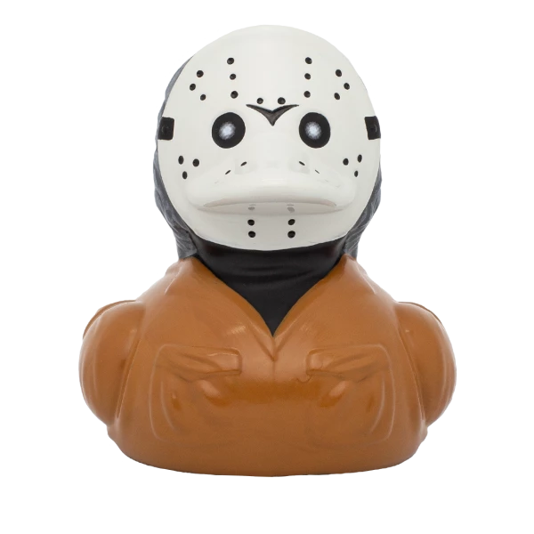 Grey Mask Rubber Duck