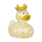 Glitter Duck with Crown, Gold