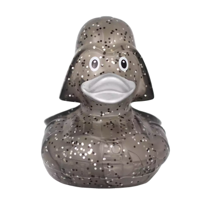 GLITTER BLACK STAR DUCK