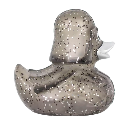 GLITTER BLACK STAR DUCK