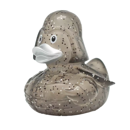 GLITTER BLACK STAR DUCK