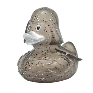 GLITTER BLACK STAR DUCK