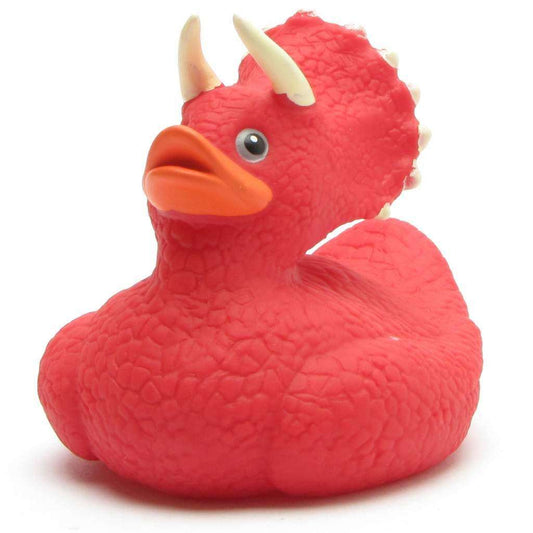 Triceratops Dinosaur Rubber Duck