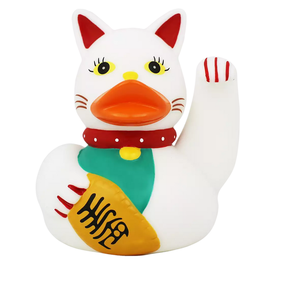 Lucky Cat Duck - GoneQwackers Rubber Duck Gift shop