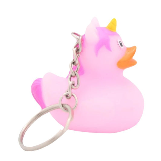 KEY CHAIN UNICORN, PINK - GoneQwackers Gift Store