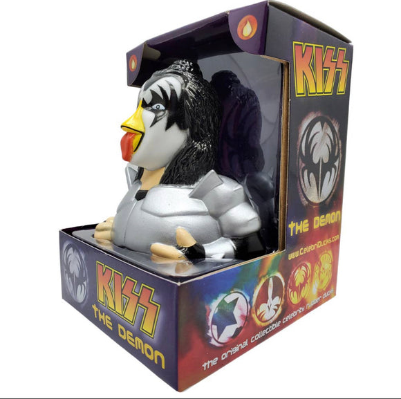 CelebriDuck, Gene Simmons Kiss Duck - GoneQwackers Rubber Duck Gift shop