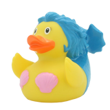 Mermaid Duck, Blue - GoneQwackers Rubber Duck Gift shop